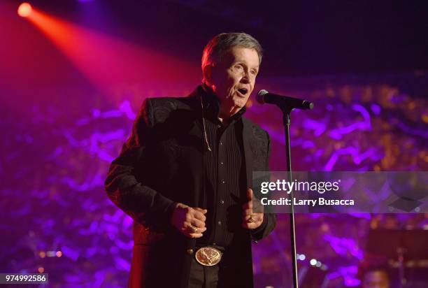 Songwriters Hall of Fame Inductee Bill Anderson performs onstage during the Songwriters Hall of Fame 49th Annual Induction and Awards Dinner at New...