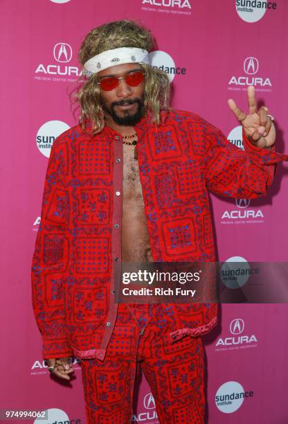 Lakeith Stanfield attends the Sundance Institute at Sundown Summer Benefit at the Ace Hotel on June 14, 2018 in Los Angeles, California.