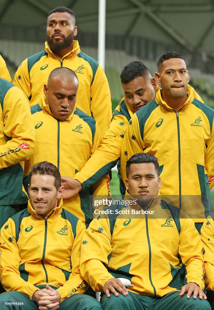 Wallabies Captain's Run