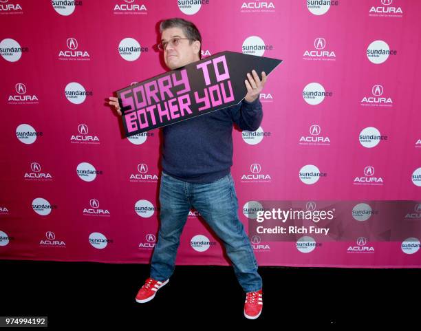 Patton Oswalt attends the Sundance Institute at Sundown Summer Benefit at the Ace Hotel on June 14, 2018 in Los Angeles, California.