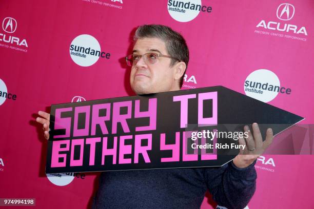 Patton Oswalt attends the Sundance Institute at Sundown Summer Benefit at the Ace Hotel on June 14, 2018 in Los Angeles, California.