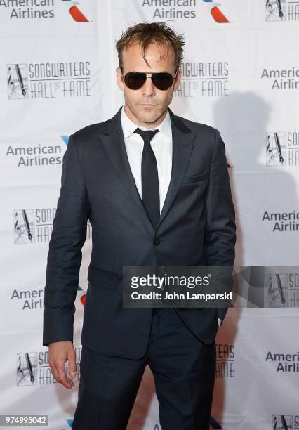 Stephen Dorff attends 2018 Songwriter's Hall of Fame Induction and Awards Gala at New York Marriott Marquis Hotel on June 14, 2018 in New York City.