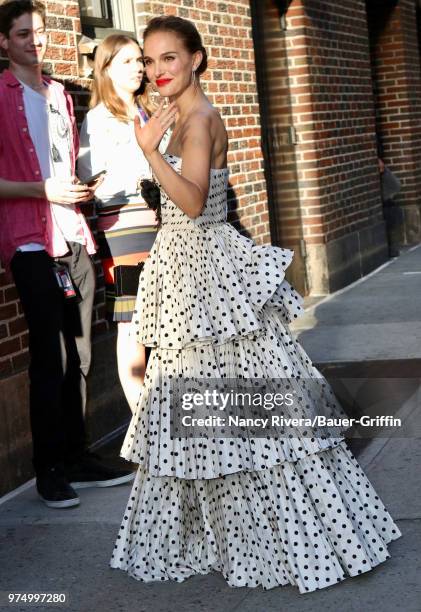 Natalie Portman is seen on June 14, 2018 in New York City.