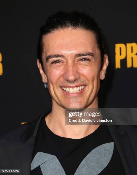 Actor Adam Croasdell attends the premiere of AMC's "Preacher" Season 3 at The Hearth and Hound on June 14, 2018 in Los Angeles, California.