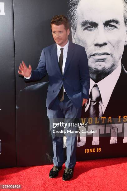 Kevin Connolly attends the New York Premiere of "Gotti" at SVA Theater on June 14, 2018 in New York City.