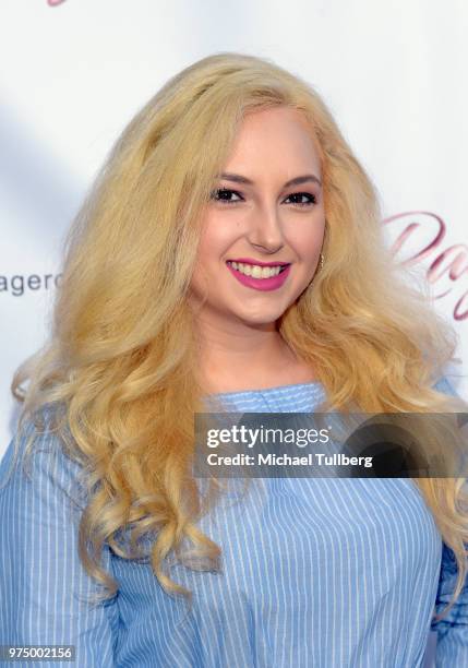 Alexis Nolan attends an FYC Emmy event for Summer Chastant's short form series "Rage Room" at The Rage Ground on June 14, 2018 in Los Angeles,...