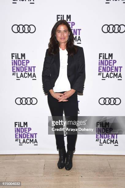 Maura Tierney attends Film Independent at LACMA presents screening and Q&A of "The Affair" at Bing Theater At LACMA on June 14, 2018 in Los Angeles,...