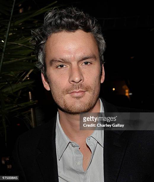 Actor Balthazar Getty arrives at the Chanel and Charles Finch hosted pre-Oscar dinner at Madeo Restaurant on March 6, 2010 in Los Angeles, California.