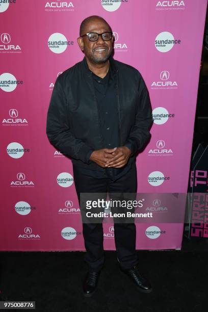 Actor Forest Whitaker attends Sundance Institute At Sundown at The Theatre at Ace Hotel on June 14, 2018 in Los Angeles, California.