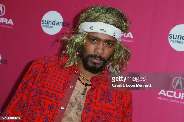 Actor Lakeith Stanfield attends Sundance Institute At Sundown at The Theatre at Ace Hotel on June 14, 2018 in Los Angeles, California.