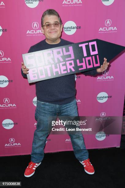 Actor Patton Oswalt attends Sundance Institute At Sundown at The Theatre at Ace Hotel on June 14, 2018 in Los Angeles, California.