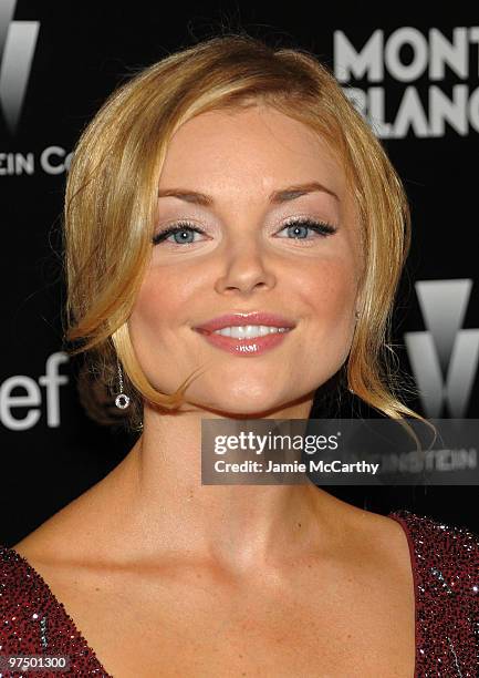 Actress Izabella Miko arrives at the Montblanc Charity Cocktail hosted by The Weinstein Company to benefit UNICEF held at Soho House on March 6, 2010...