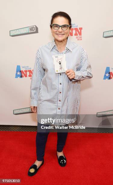 Tovah Feldshuh attends a Special Broadway HD screening of Holland Taylor's 'Ann' at the the Elinor Bunin Munroe Film Center on June 14, 2018 in New...