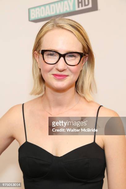 Halley Feiffer attends a Special Broadway HD screening of Holland Taylor's 'Ann' at the the Elinor Bunin Munroe Film Center on June 14, 2018 in New...