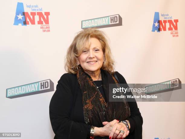 Brenda Vacarro attends a Special Broadway HD screening of Holland Taylor's 'Ann' at the the Elinor Bunin Munroe Film Center on June 14, 2018 in New...