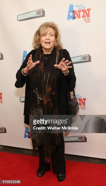 Brenda Vacarro attends a Special Broadway HD screening of Holland Taylor's 'Ann' at the the Elinor Bunin Munroe Film Center on June 14, 2018 in New...