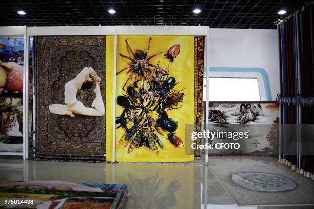 In binzhou, shandong province, China, an enterprise has created an industrial cluster dominated by recycled polyester blankets, including carpets,...