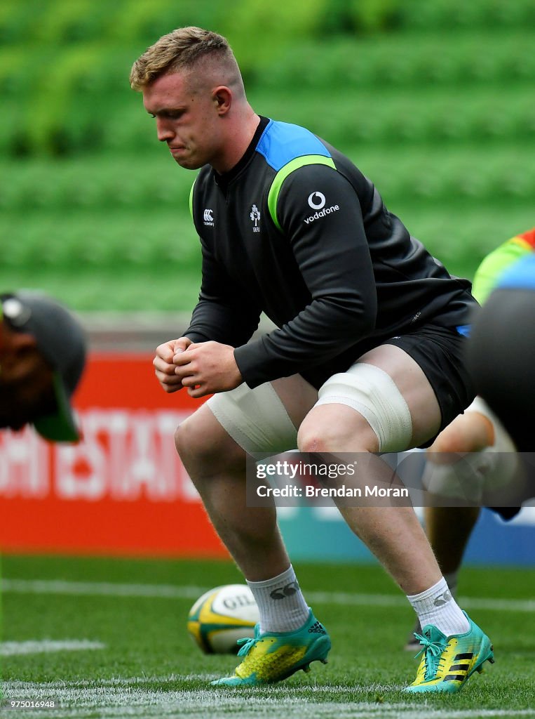 Ireland Rugby Captain's Run