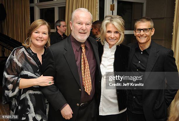 Gail Gant, Governor Booth Gardner, President of HBO Documentary and Family Sheila Nevins and Michael Lombardo attend The 2010 Oscar Documentary...