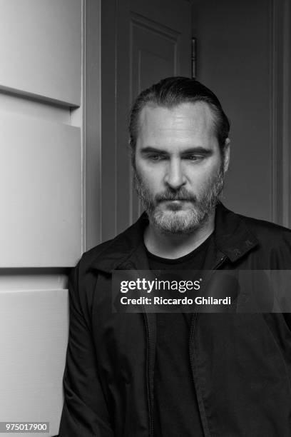 Actor Joaquin Phoenix is photographed for Self Assignment, on April, 2018 in Rome, Italy. . .