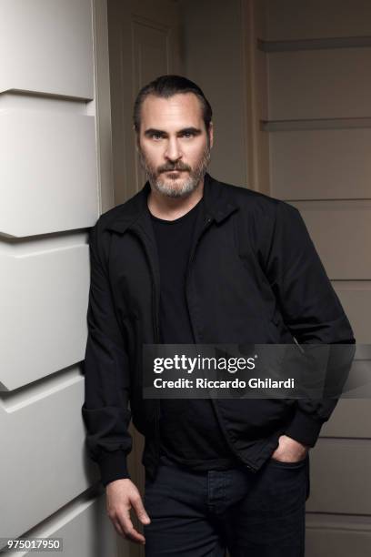 Actor Joaquin Phoenix is photographed for Self Assignment, on April, 2018 in Rome, Italy. . .