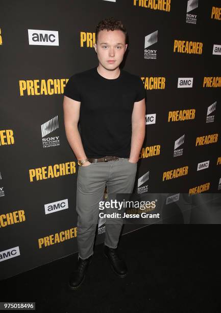 Actor Ian Colletti attends the premiere of AMC's 'Preacher' Season 3 on June 14, 2018 in Los Angeles, California.