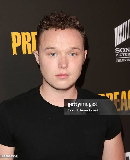 Actor Ian Colletti attends the premiere of AMC's 'Preacher' Season 3 on June 14, 2018 in Los Angeles, California.