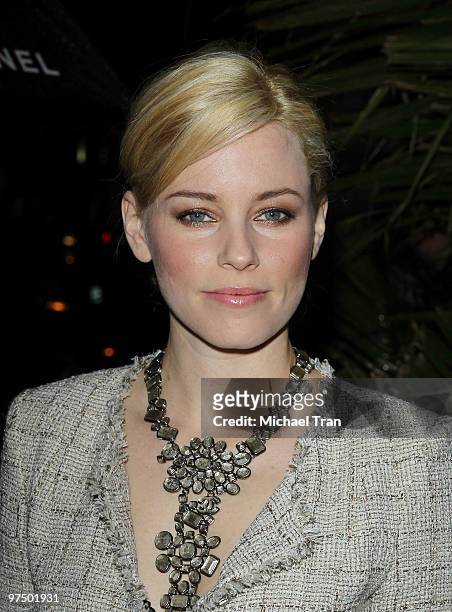 Elizabeth Banks arrives to the Chanel Hosts Pre-Oscar Dinner held at Madeo Restaurant on March 6, 2010 in Los Angeles, California.