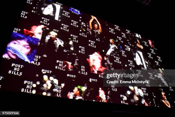 General view of atmosphere at MAC Cosmetics Aaliyah Launch Party on June 14, 2018 in Hollywood, California.