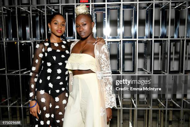 Guests attend MAC Cosmetics Aaliyah Launch Party on June 14, 2018 in Hollywood, California.