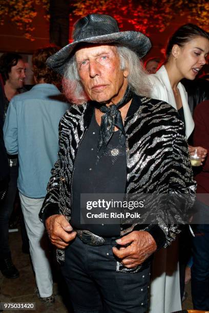 James Goldstein attends an event where Flaunt Presents a private screening of Eva Dolezalova's "Carte Blanche" at Hollywood Roosevelt Hotel on June...