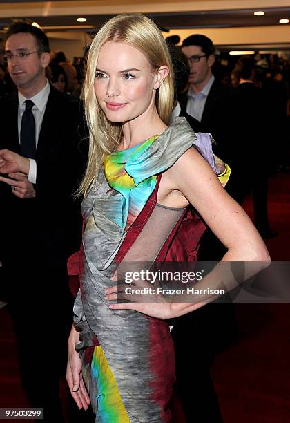 Actress Kate Bosworth arrives at the Montblanc Charity Cocktail Hosted By The Weinstein Company To Benefit UNICEF held at Soho House on March 6, 2010...