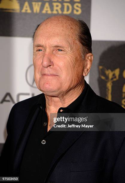 Actor Robert Duvall attends the 2010 Film Independent's Spirit Awards at Nokia Theatre L.A. Live on March 5, 2010 in Los Angeles, California.