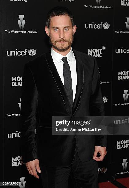 Actor Clemens Schick arrives at the Montblanc Charity Cocktail hosted by The Weinstein Company to benefit UNICEF held at Soho House on March 6, 2010...