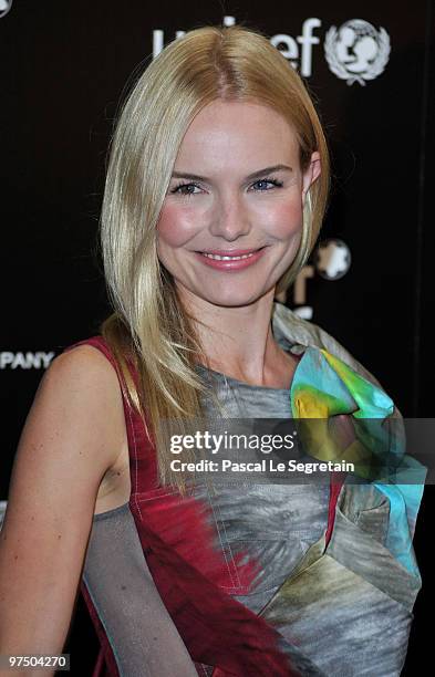 Actress Kate Bosworth arrives at the Montblanc Charity Cocktail Hosted By The Weinstein Company To Benefit UNICEF held at Soho House on March 6, 2010...