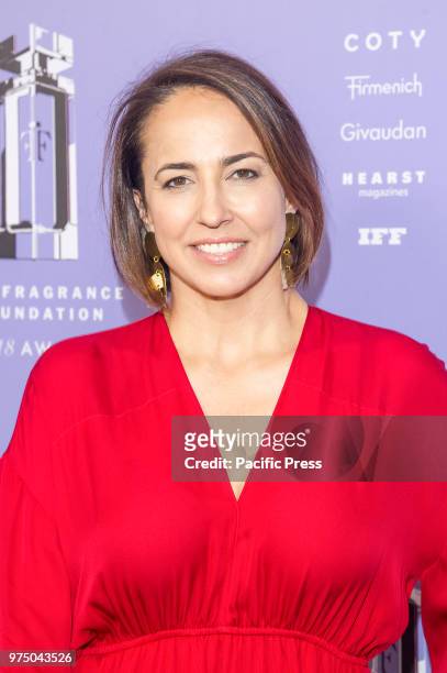 Anne Fulenwider attends 2018 Fragrance Foundation Awards at Alice Tully Hall at Lincoln Center.