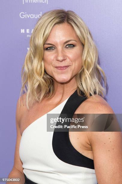 Liz Plosser attends 2018 Fragrance Foundation Awards at Alice Tully Hall at Lincoln Center.