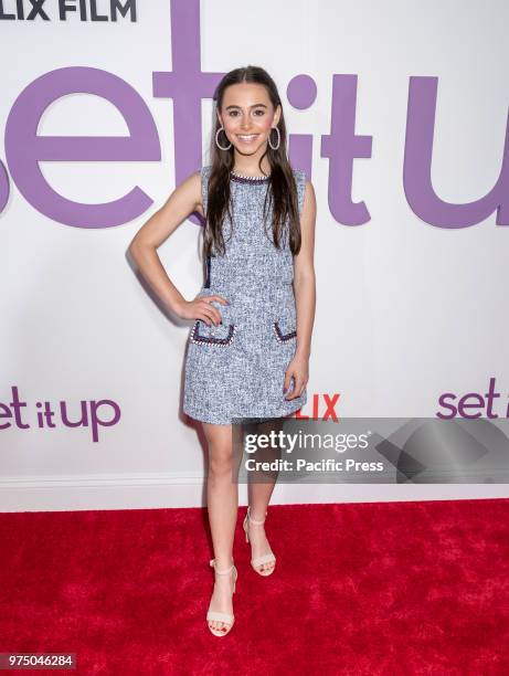 Sky Katz attends the New York special screening of the Netflix film 'Set It Up' at AMC Loews Lincoln Square.
