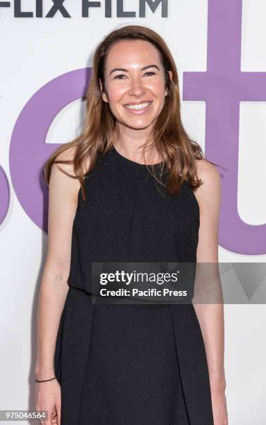 Katie Silberman attends the New York special screening of the Netflix film 'Set It Up' at AMC Loews Lincoln Square.