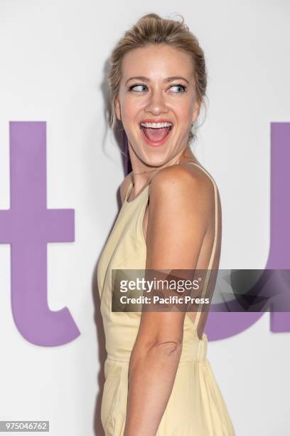 Meredith Hagner attends the New York special screening of the Netflix film 'Set It Up' at AMC Loews Lincoln Square.