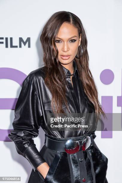 Joan Smalls attends the New York special screening of the Netflix film 'Set It Up' at AMC Loews Lincoln Square.