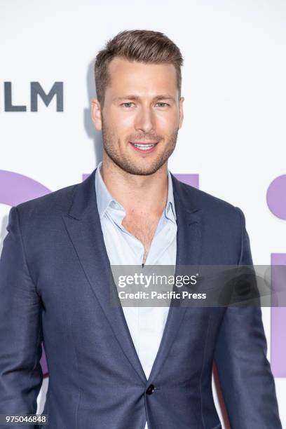 Actor Glen Powell attends the New York special screening of the Netflix film 'Set It Up' at AMC Loews Lincoln Square.