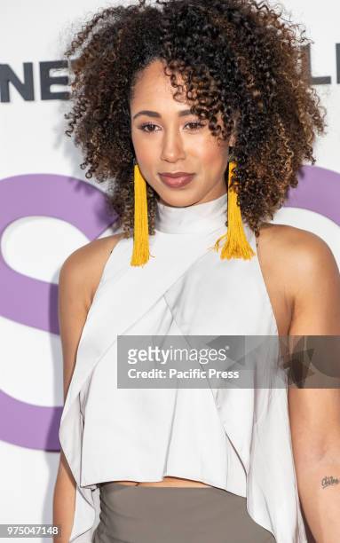 Margot Bingham attends the New York special screening of the Netflix film 'Set It Up' at AMC Loews Lincoln Square.