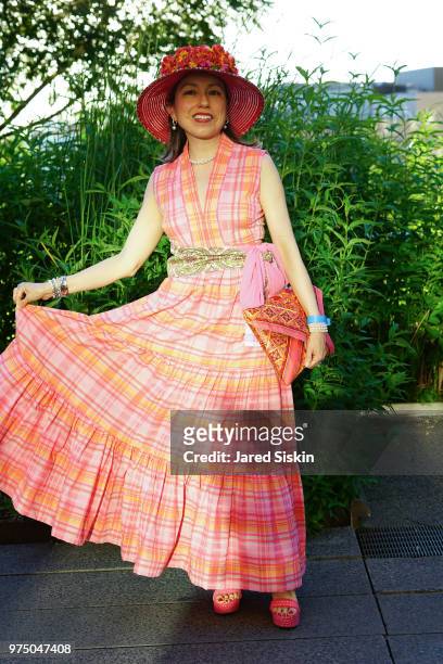 Marisol Deluna attends the 2018 High Line Hat Party at the The High Line on June 14, 2018 in New York City.