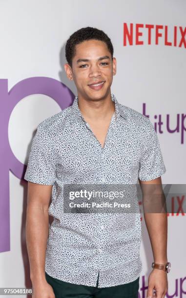 Actor Jeremy Carver attends the New York special screening of the Netflix film 'Set It Up' at AMC Loews Lincoln Square.