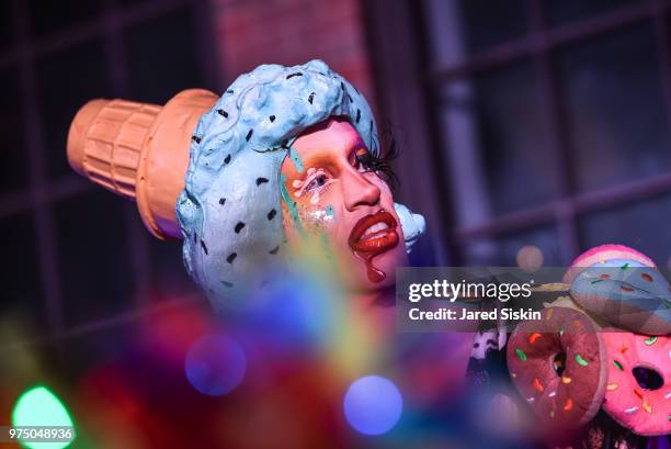 Acid Betty attends the 2018 High Line Hat Party at the The High Line on June 14, 2018 in New York City.