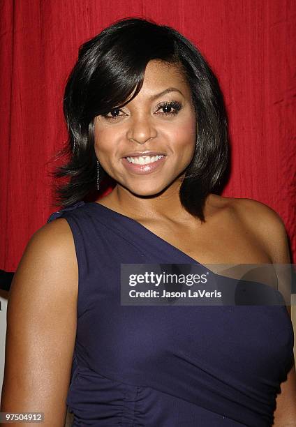 Actress Taraji P. Henson attends the 3rd annual Essence Black Women In Hollywood luncheon at Beverly Hills Hotel on March 4, 2010 in Beverly Hills,...