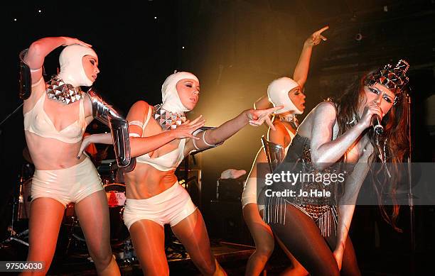 Singer Gabriella Cilmi performs at the G-A-Y clubnight, at Heaven on March 6, 2010 in London, England.