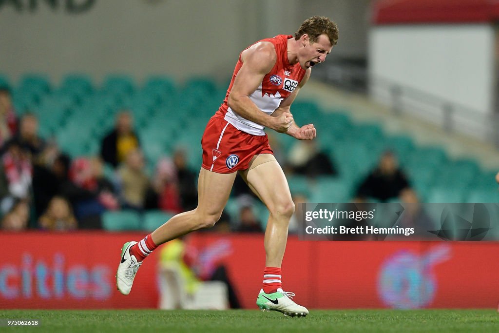 AFL Rd 13 - Sydney v West Coast