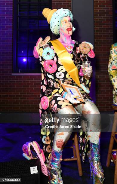 Acid Betty attends the 2018 High Line Hat Party at the The High Line on June 14, 2018 in New York City.